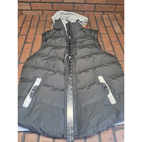 BLACK CANYON Outfitters Jacket Mens XL Black Hoodie Puffer Sleeveless - Picture 3 of 6